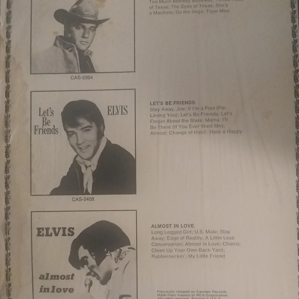 Elvis Presley "Elvis Christmas Album" RARE !!! - Picture 2 of 4